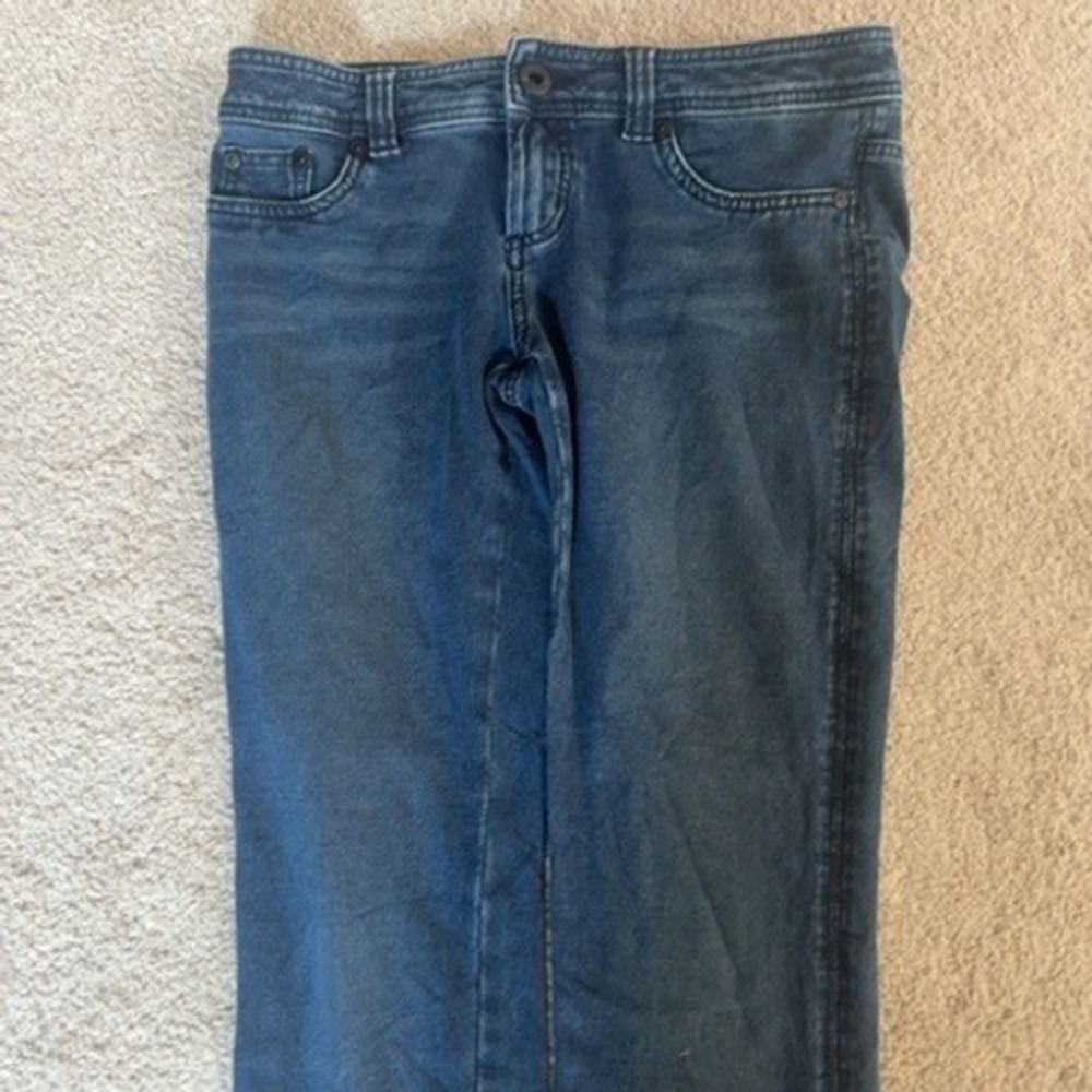Guess Jeans Mens Denim Pants Size 28 Blue Faded Wash Y2K Streetwear Casual